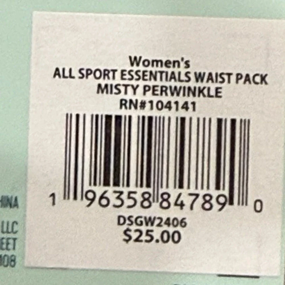DSG All Sports Essentials Waist‎ Pack Misty Pink NWT